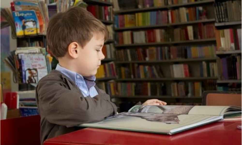 Kid in the Library